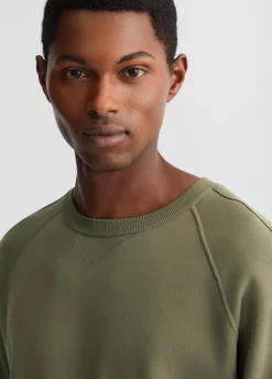 Felpa con inserti in maglia