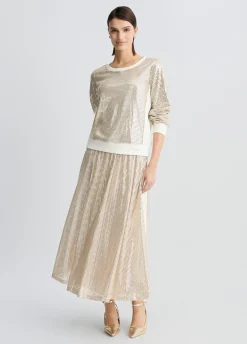 Felpa con paillettes