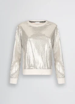 Felpa con paillettes