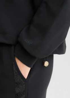 Felpa con strass