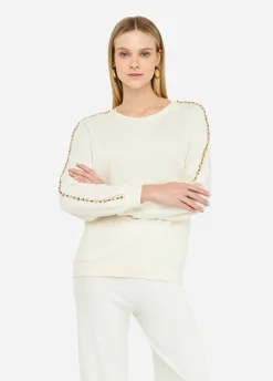 Felpa Liu Jo Better con strass