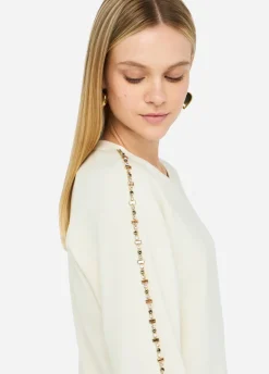 Felpa Liu Jo Better con strass