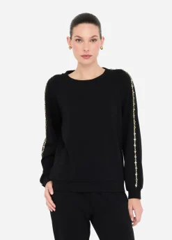 Felpa Liu Jo Better con strass