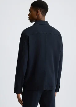 Field jacket in denim