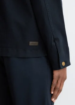 Field jacket in denim