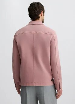 Field jacket in denim