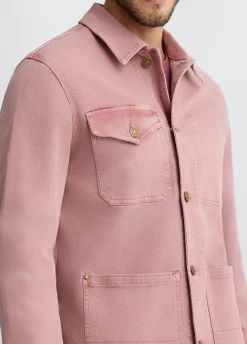 Field jacket in denim
