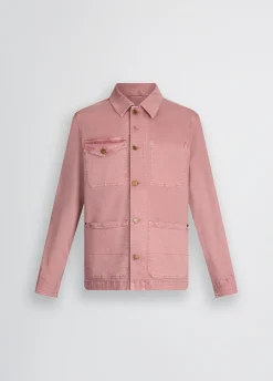 Field jacket in denim