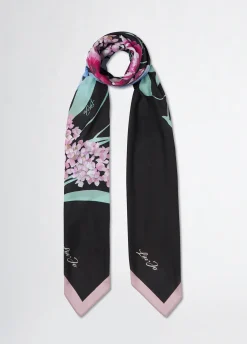 Foulard a fiori