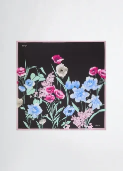 Foulard a fiori