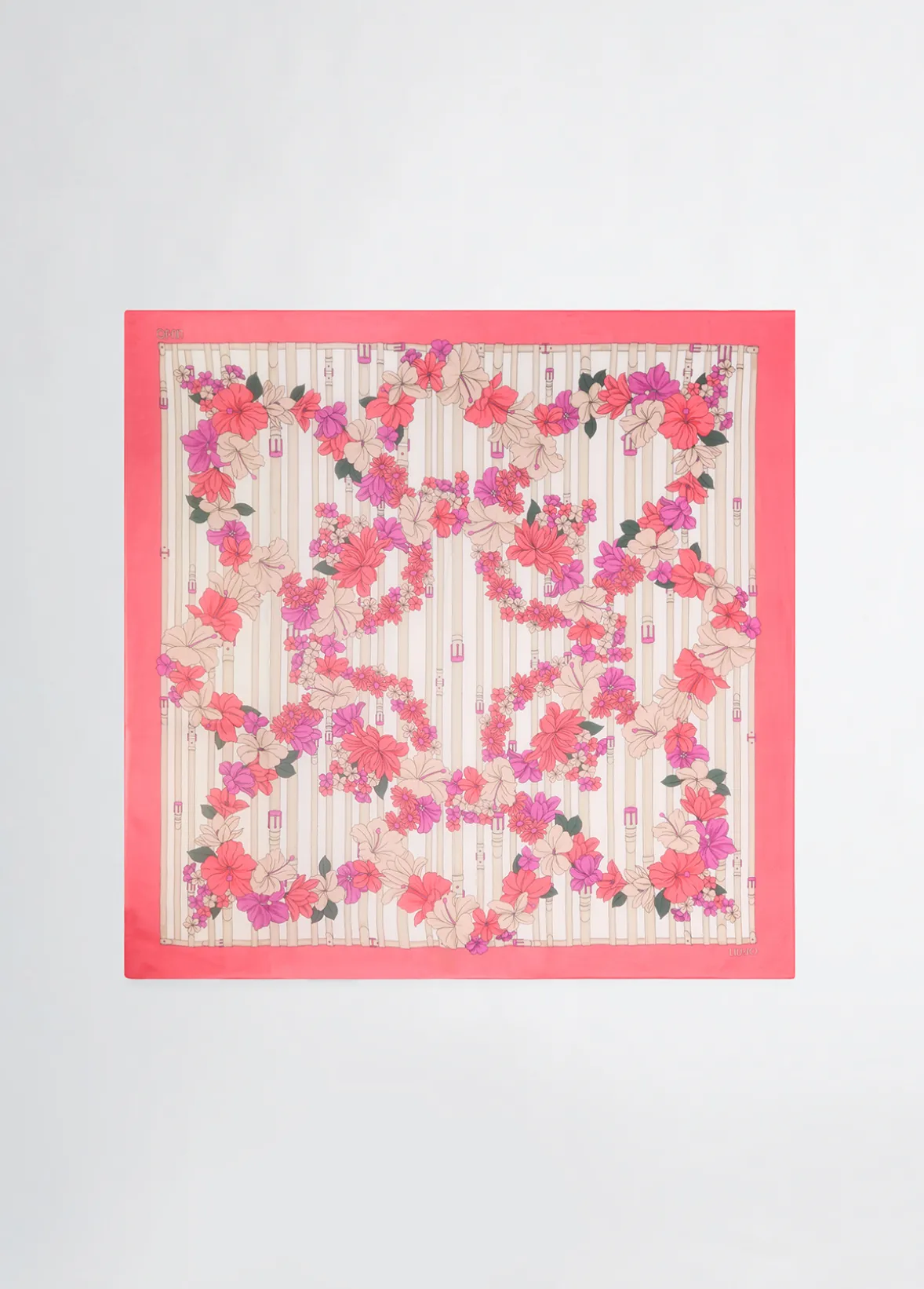 Foulard a fiori
