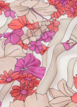 Foulard a fiori
