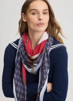 Foulard con stampa