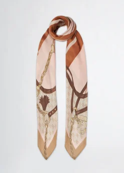Foulard con stampa