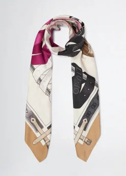 Foulard con stampa