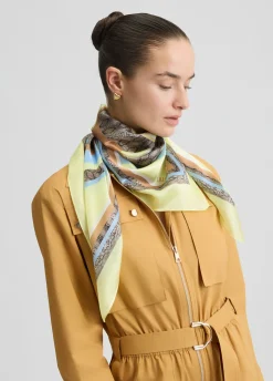 Foulard con stampa