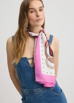 Foulard con stampa