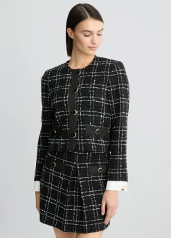 Giacca bouclé lurex®