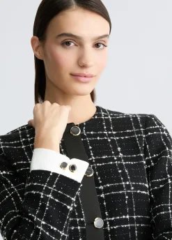 Giacca bouclé lurex®
