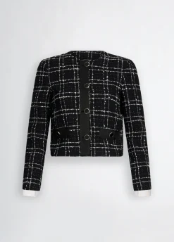 Giacca bouclé lurex®