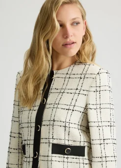 Giacca bouclé lurex®