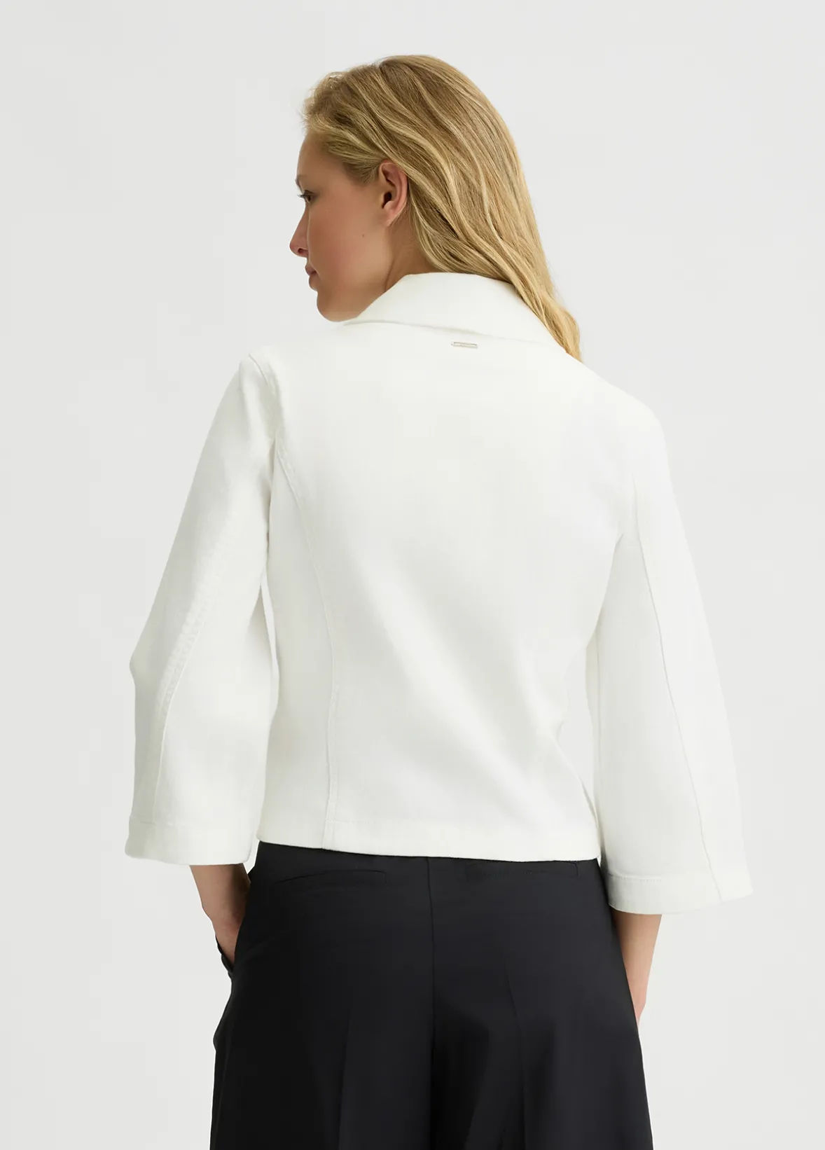 Giacca con dettaglio bouclé