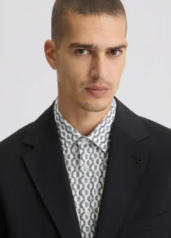 Giacca elegante in misto lana