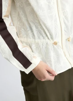 Giacca in cotone con ricami