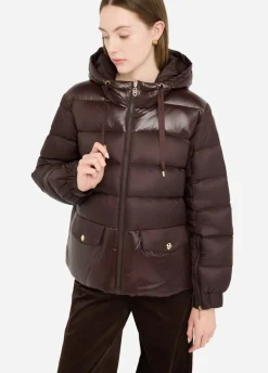 Giacca in nylon trapuntato