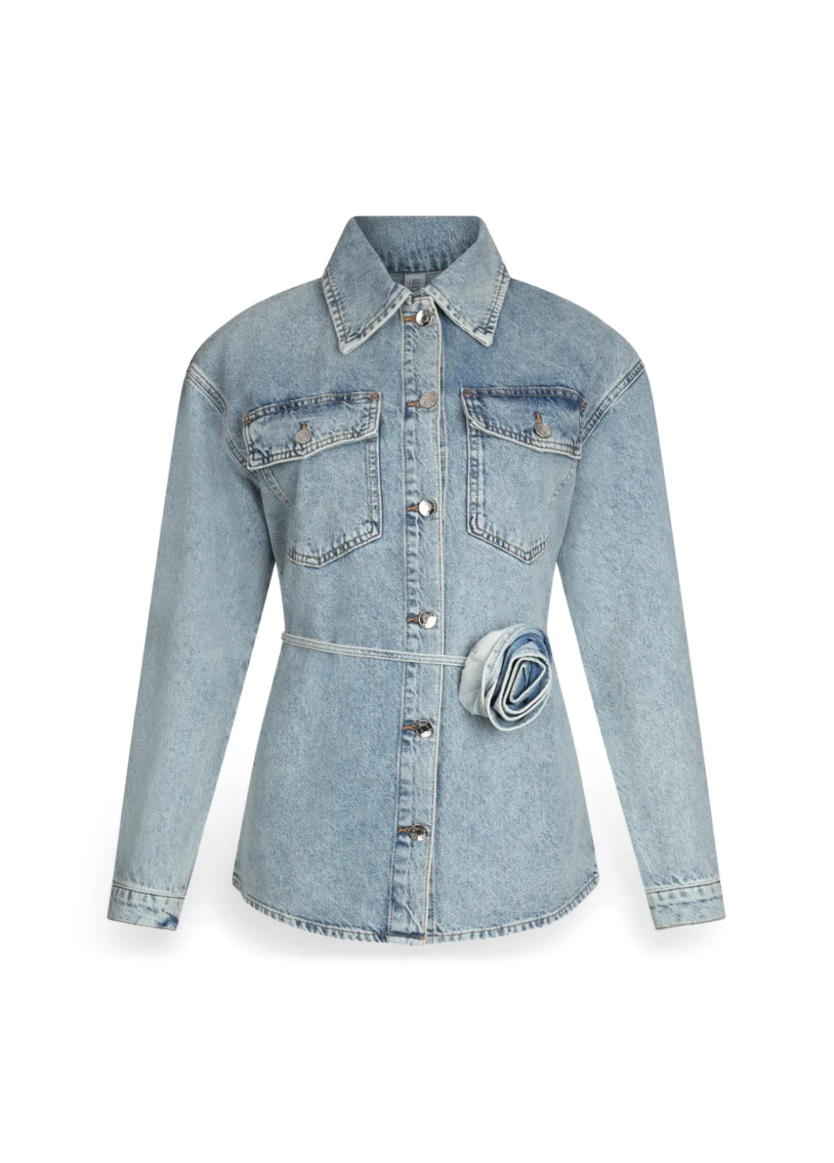 Giacca overshirt in denim
