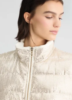 Gilet con paillettes