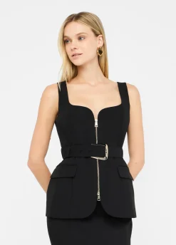 Gilet con zip