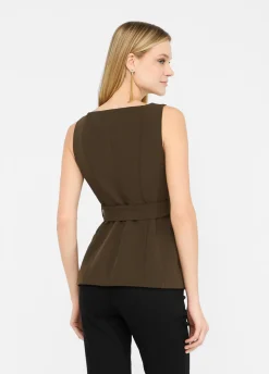 Gilet con zip