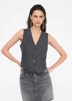 Gilet in denim