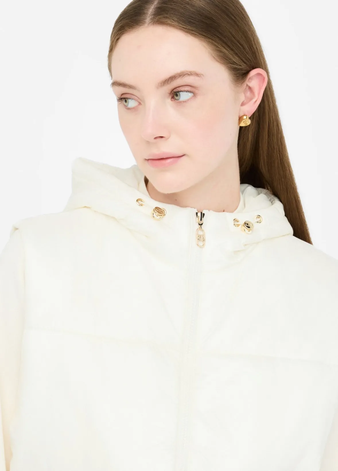 Gilet in nylon trapuntato