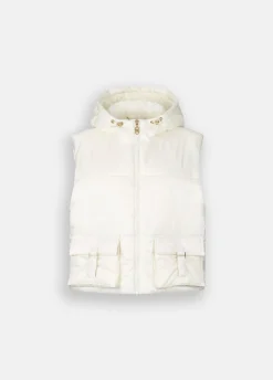 Gilet in nylon trapuntato