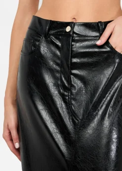 Gonna cinque tasche glossy