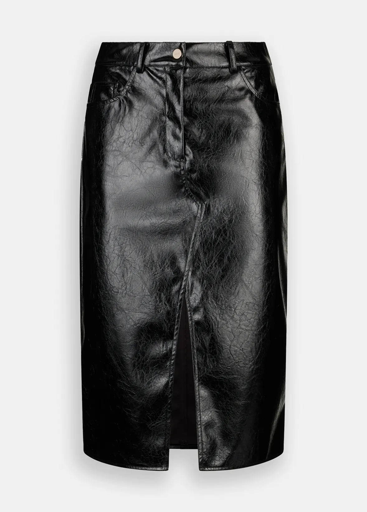 Gonna cinque tasche glossy