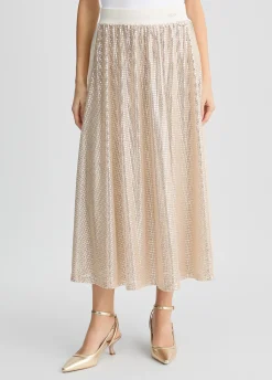 Gonna con paillettes