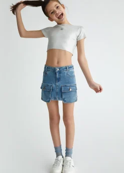 Gonna in denim