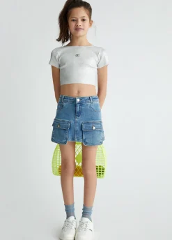 Gonna in denim