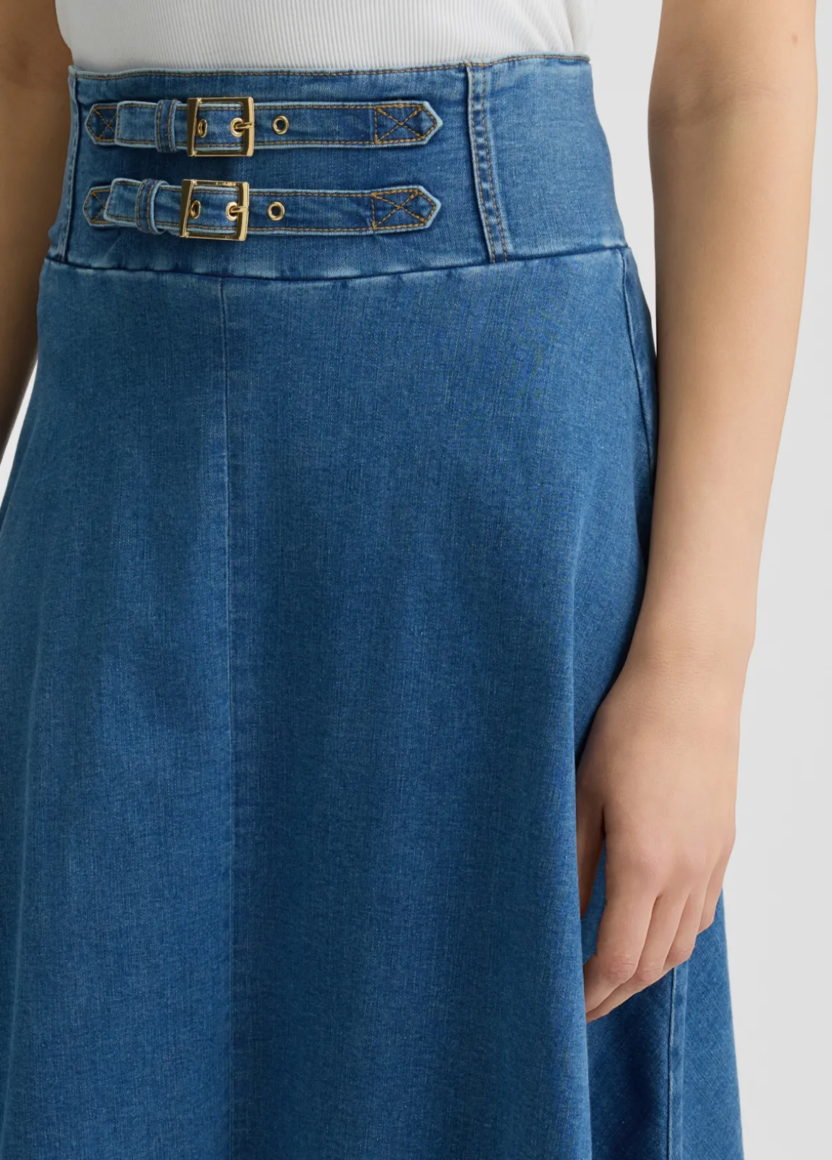 Gonna in denim
