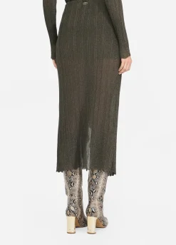 Gonna in maglia lurex®