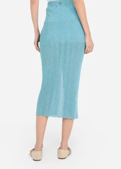 Gonna in maglia lurex®