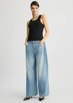 Jeans a palazzo
