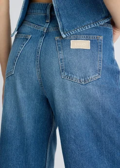 Jeans baggy a vita bassa