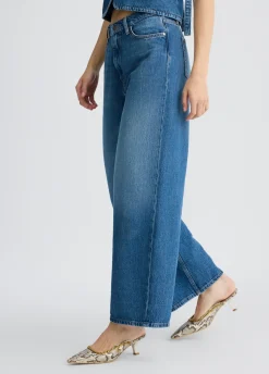 Jeans baggy a vita bassa