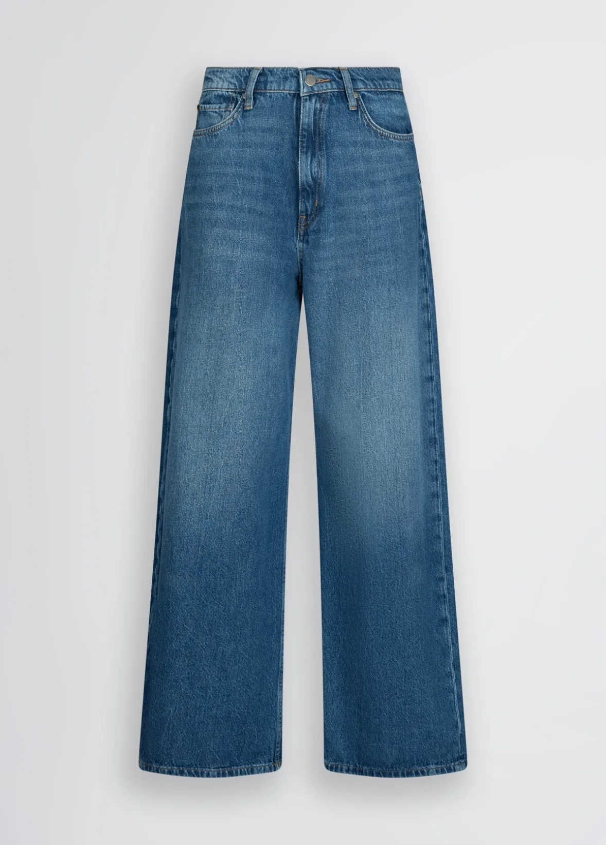 Jeans baggy a vita bassa