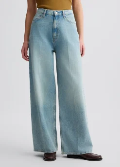 Jeans baggy a vita bassa