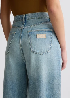 Jeans baggy a vita bassa
